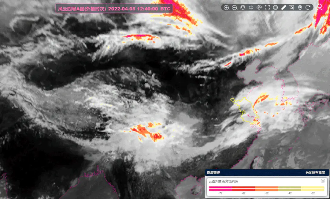 强对流天气识别跟踪与外推系统